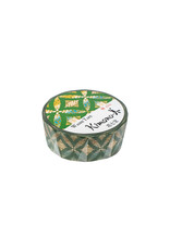 AITOH Aitoh Japanese Washi Tape, Cloisonne Green