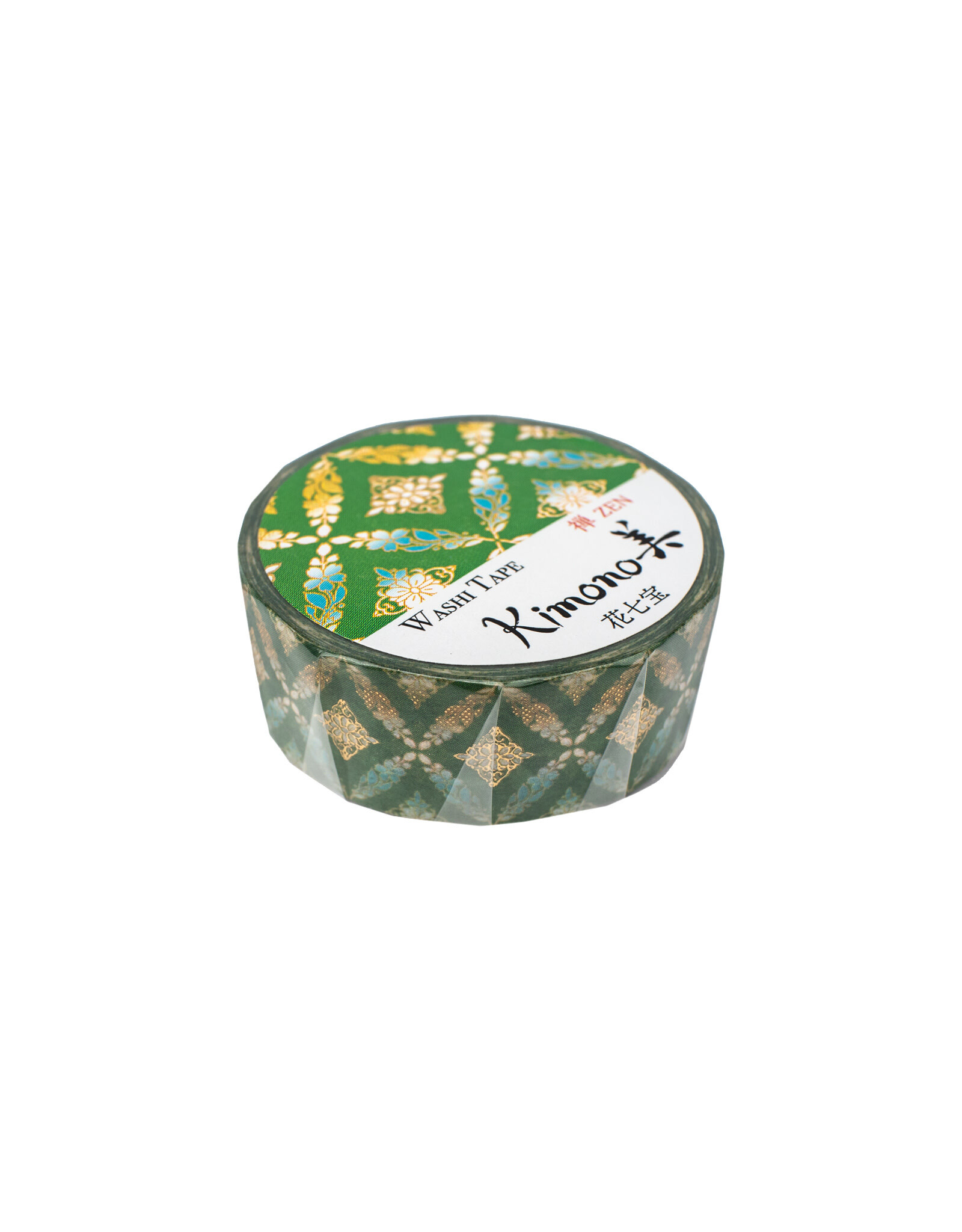 AITOH Aitoh Japanese Washi Tape, Cloisonne Green