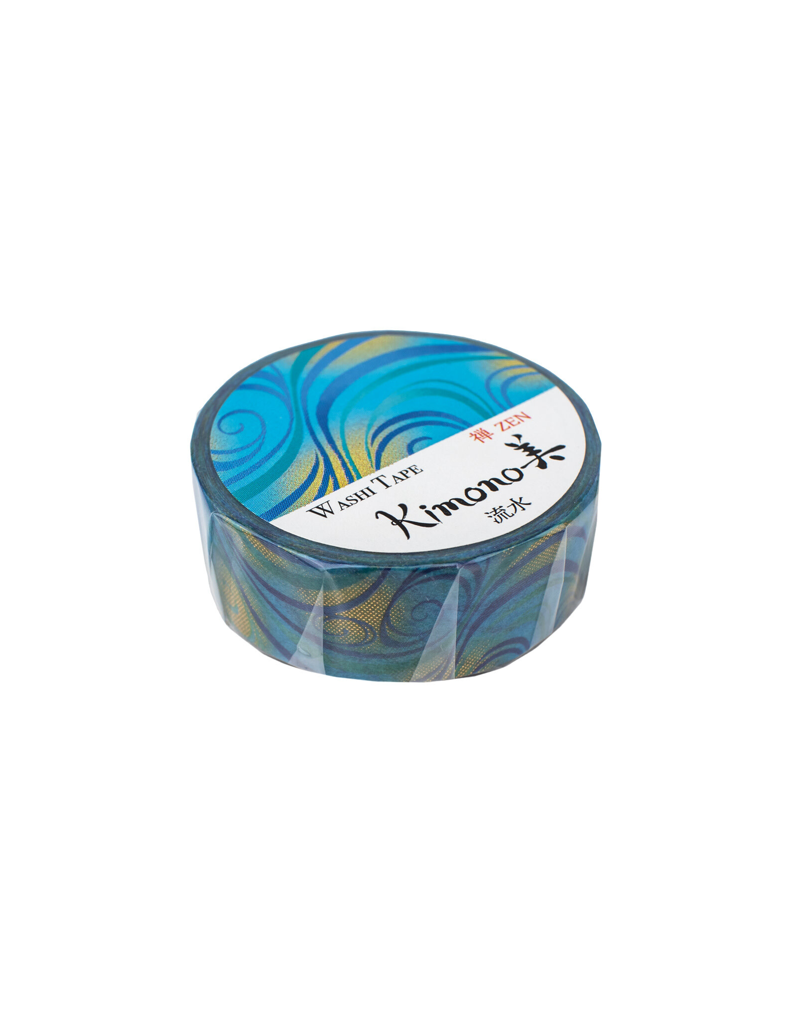 AITOH Aitoh Japanese Washi Tape, Flowing Water