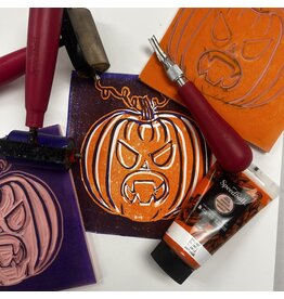 Jack O'Lantern Block Printing Saturday October 25 11:00 - 1:00