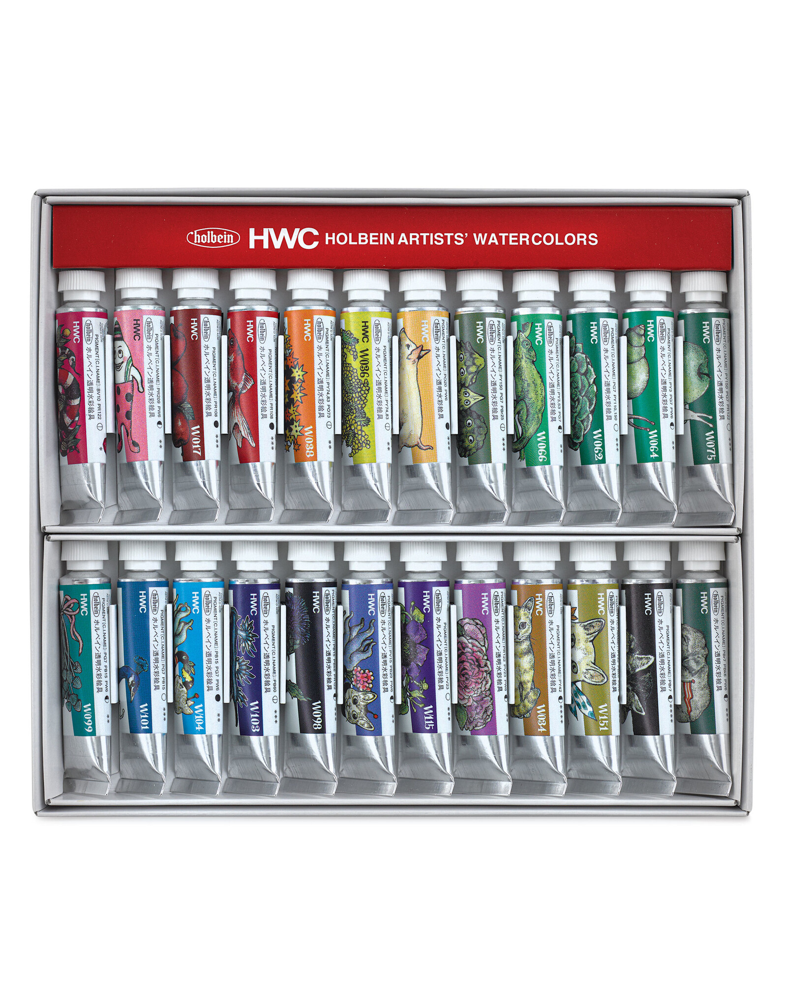 HOLBEIN Yuko Higuchi Holbein Watercolor Set of 24