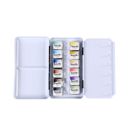 Maimeri MaimeriBlu Watercolors, Half Pan Metal Box Set of 12
