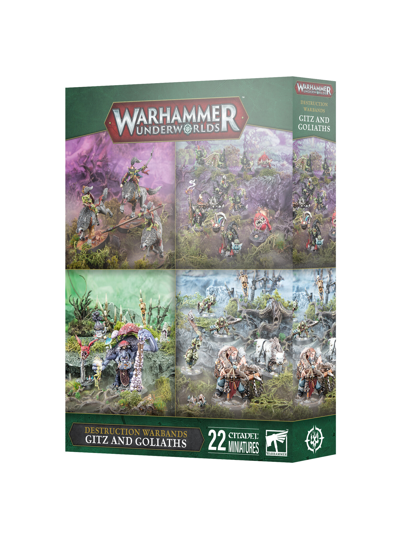 Games Workshop Warhammer Underworlds Gitz And Goliaths PRE ORDER ARRIVES 10.18.2025