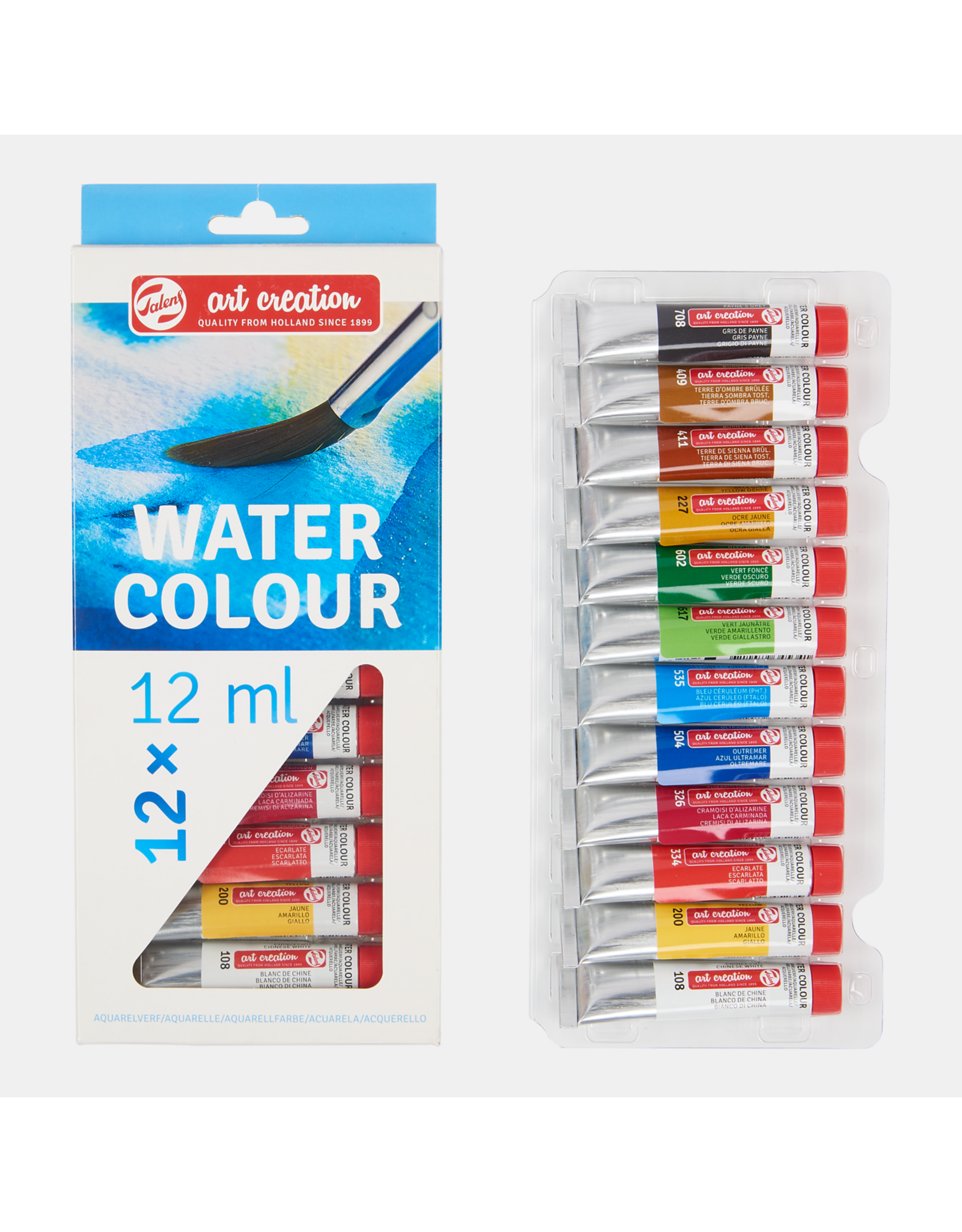 Royal Talens Talens Art Creation Watercolor Painting Set of 12 Colors