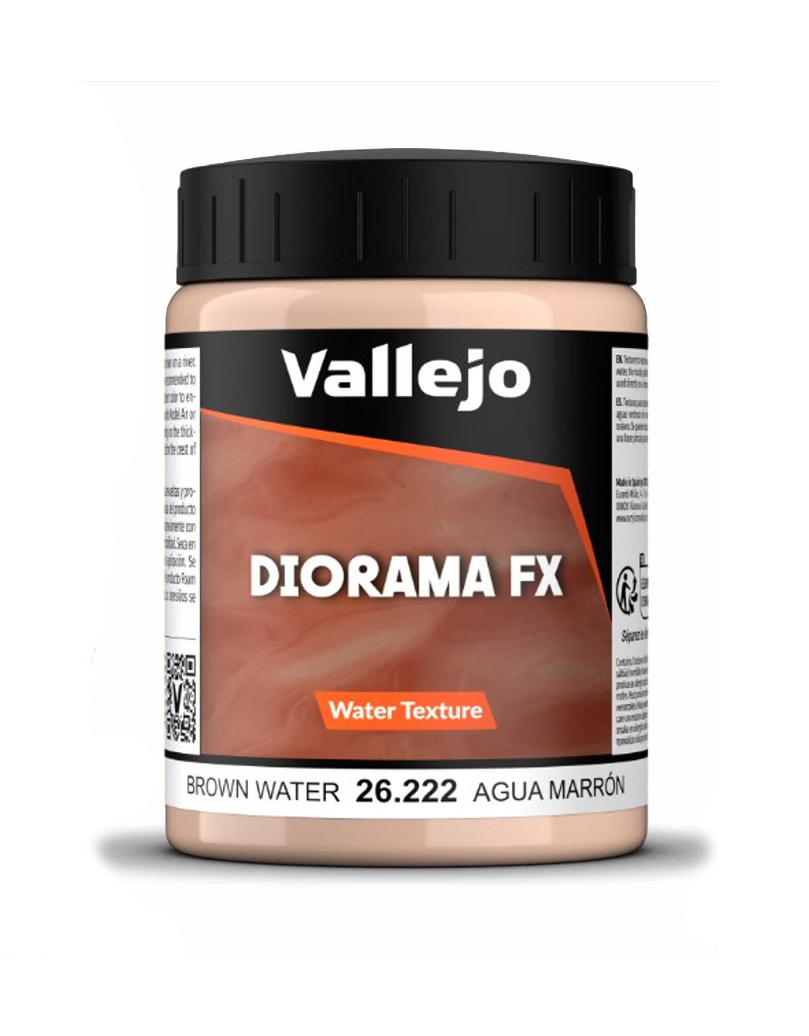 Vallejo Diorama FX Water Brown Water (200ml)