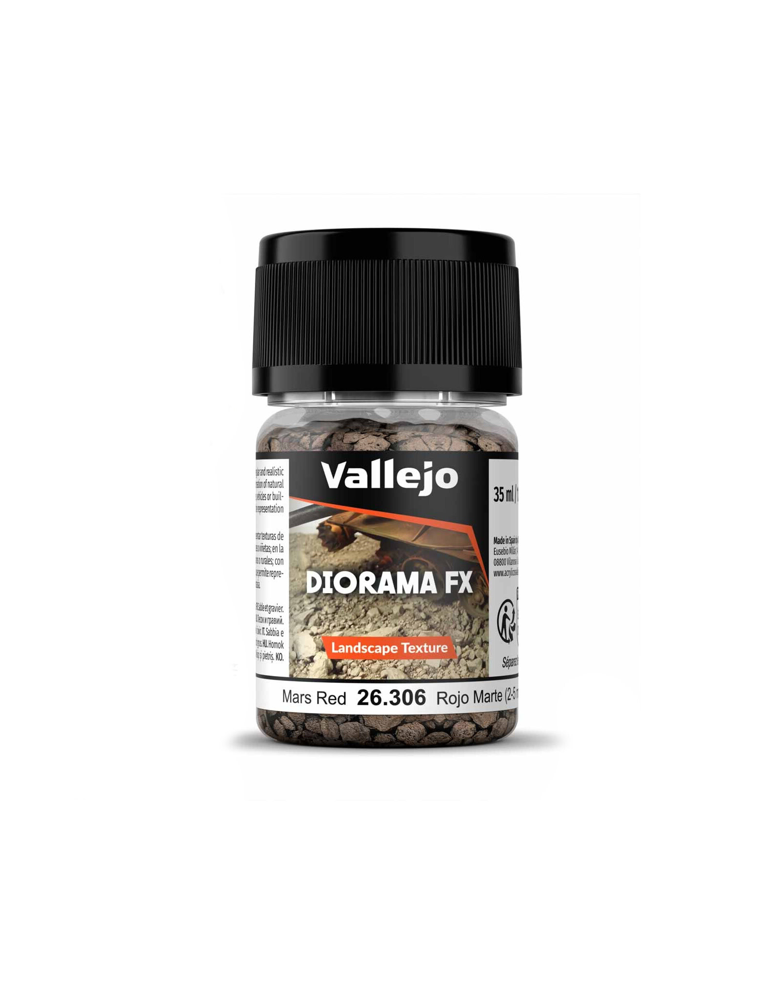 Vallejo Diorama FX Landscape Texture Mars Red 2-5 mm (35ml)