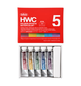 HOLBEIN Holbein Granulating Watercolor Nightfall Set of 5 - 5ml
