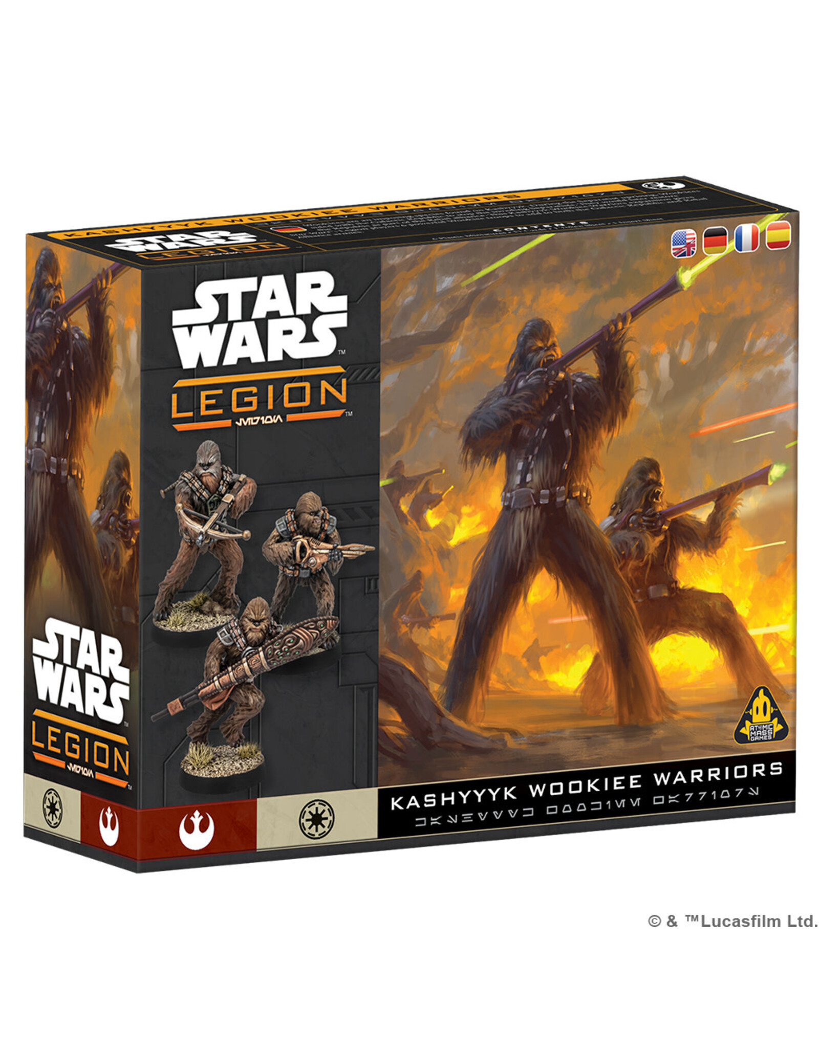 STAR WARS LEGION Star Wars Legion Kashyyyk Wookie Warriors COMING SOON