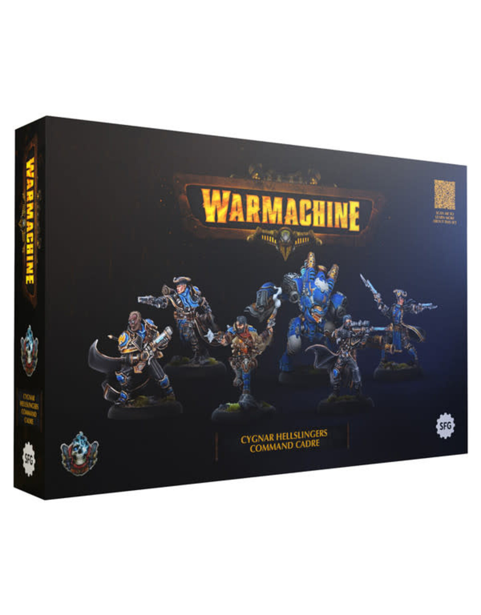 Warmachine Cygnar Hellslinger Command Cadre