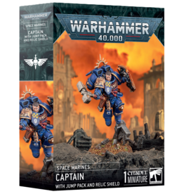 Games Workshop Space Marine Captain With Jump Pack & Relic Shield PRE ORDER ARRIVES 10.25.2025