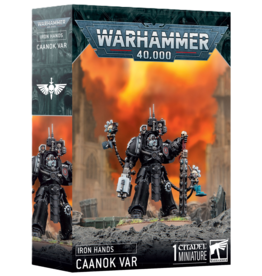 Games Workshop Iron Hands Caanok Var PRE ORDER ARRIVES 10.25.2025