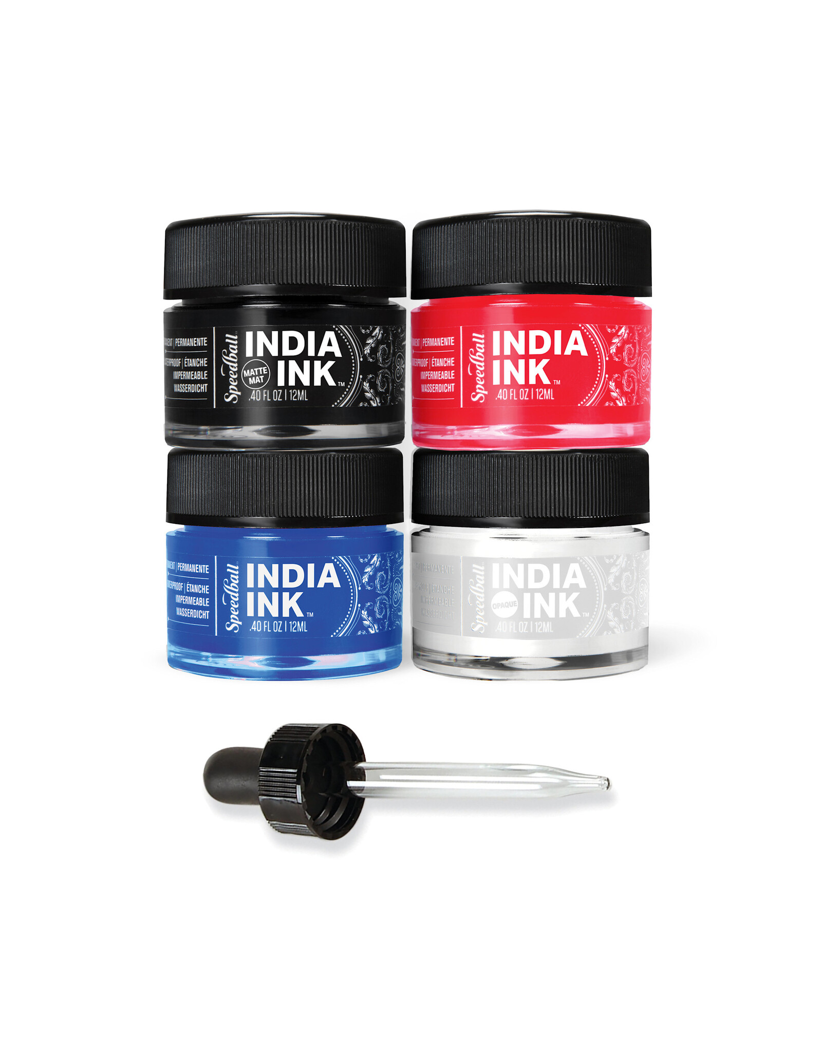 SPEEDBALL ART PRODUCTS Speedball India Ink 5pc Set