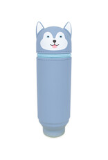 ITOYA Itoya Punilabo Silicone Stand Up Case, Husky