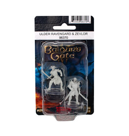 WIZKIDS D&D Nolzur's Marvelous Miniatures Special Edition Baldur's Gate  Ulder Ravengard & Zevlor