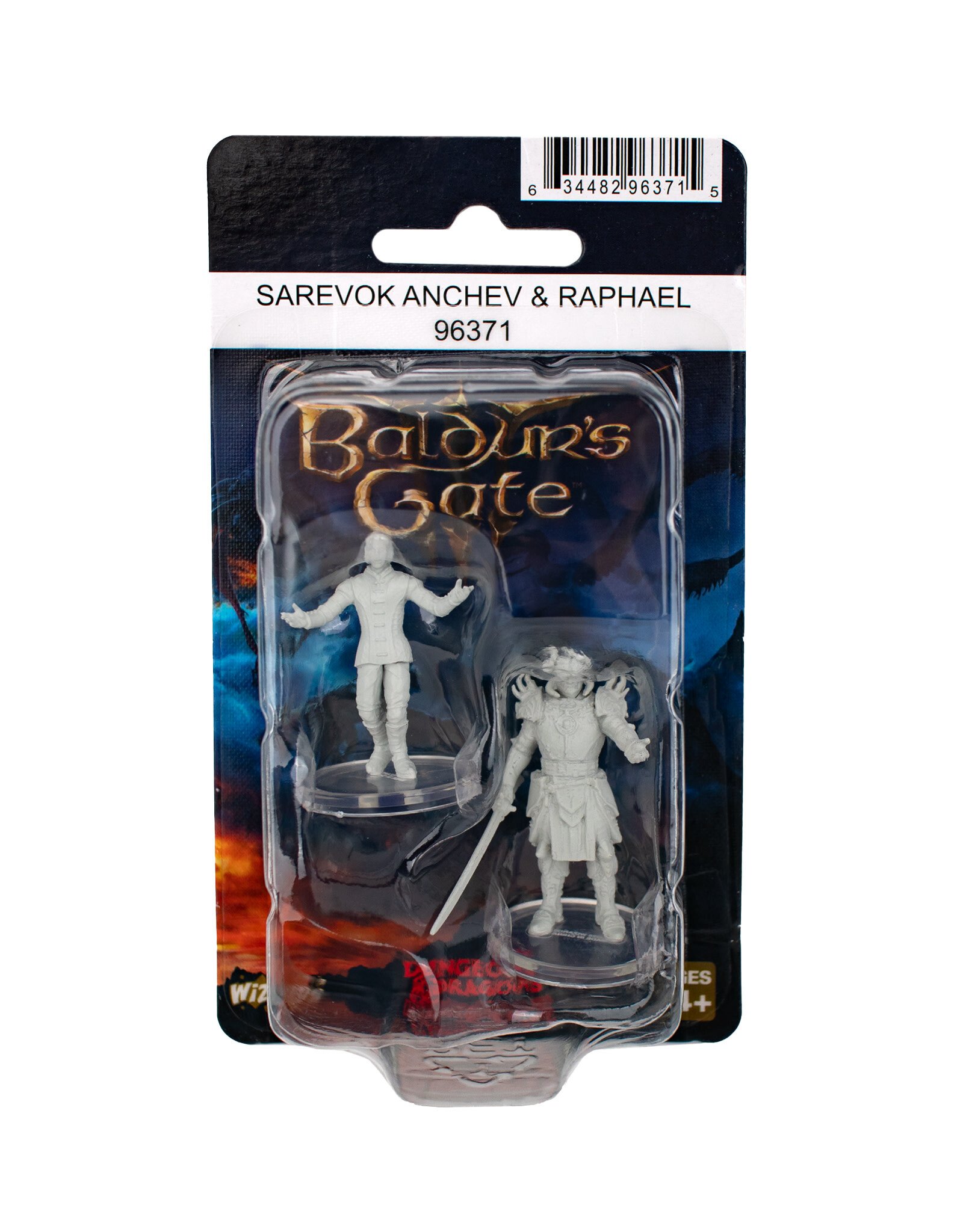 WIZKIDS D&D Nolzur's Marvelous Miniatures Special Edition Baldur's Gate  Sarevok Anchev & Raphael