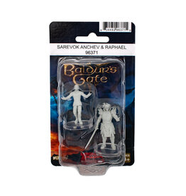 WIZKIDS D&D Nolzur's Marvelous Miniatures Special Edition Baldur's Gate  Sarevok Anchev & Raphael