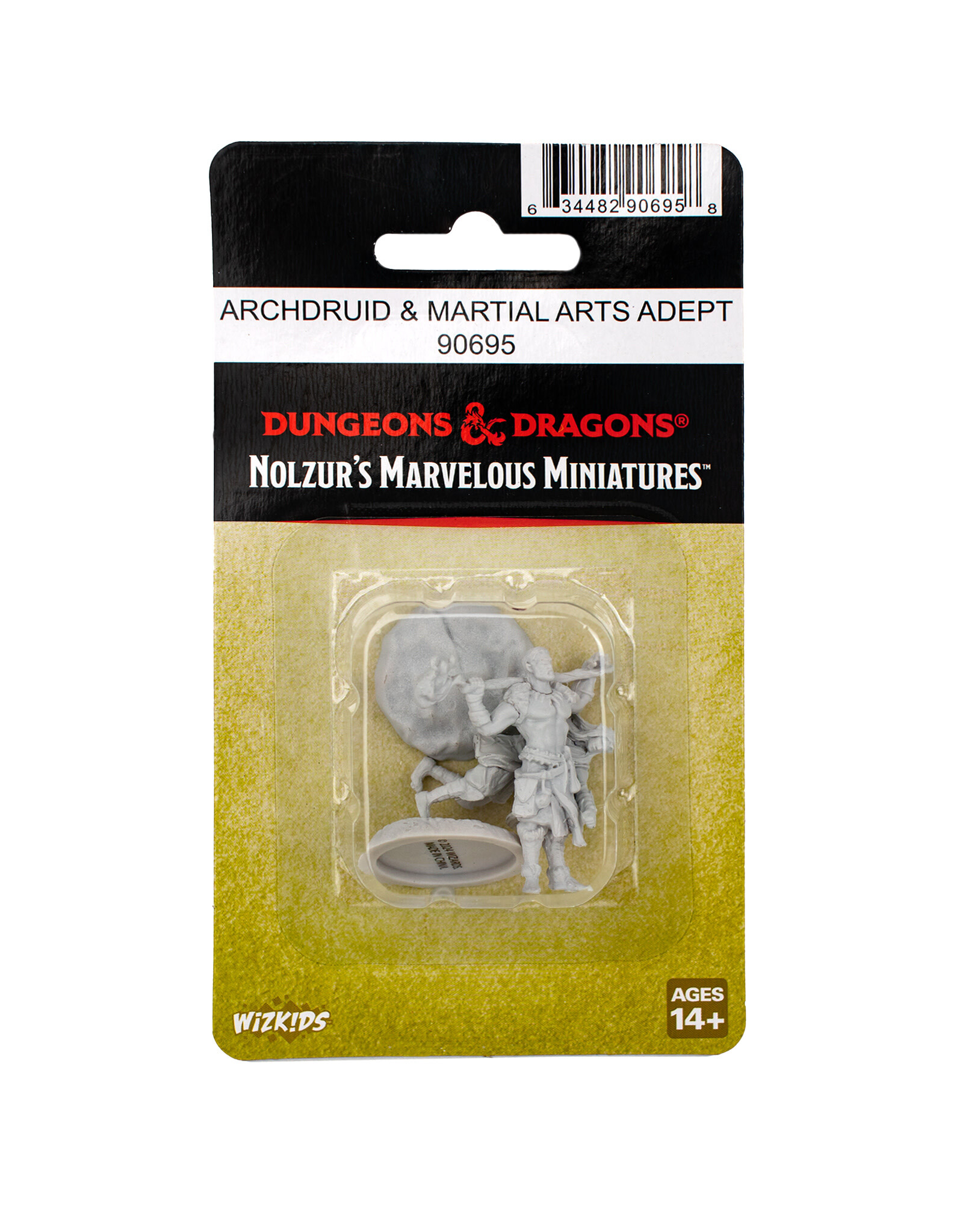 WIZKIDS D&D Nolzur's Marvelous Miniatures Archdruid & Martial Arts Adept