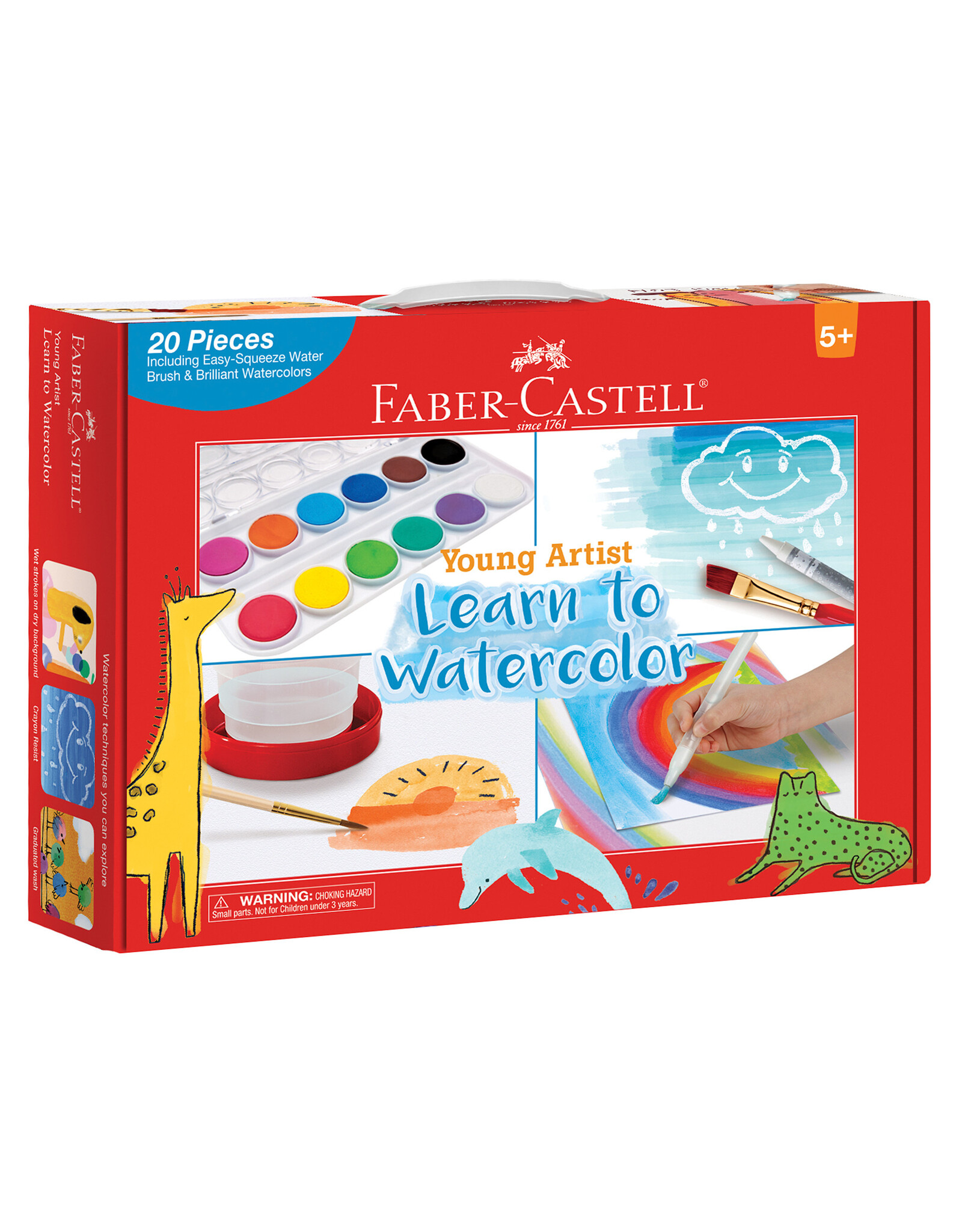 FABER-CASTELL Young Artists Learn To Watercolor