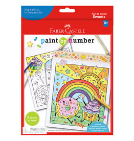 FABER-CASTELL Paint By Number Sweets Wall Art