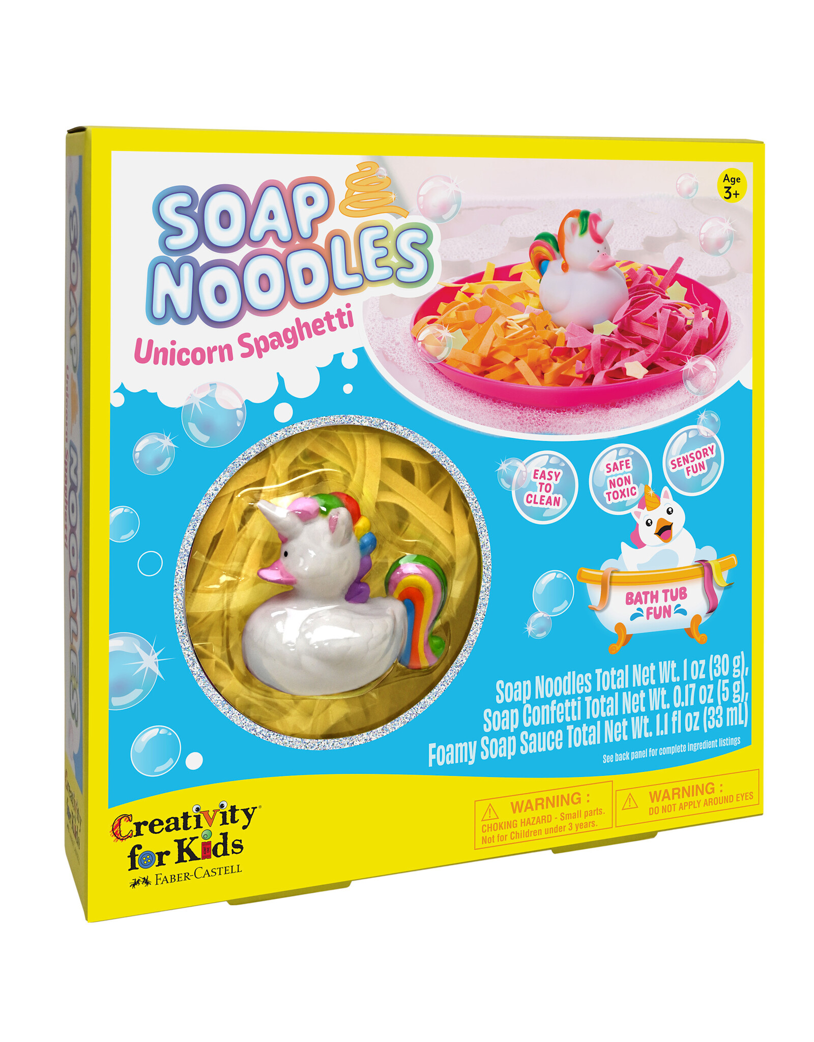 FABER-CASTELL Soap Noodles Unicorn Spaghetti