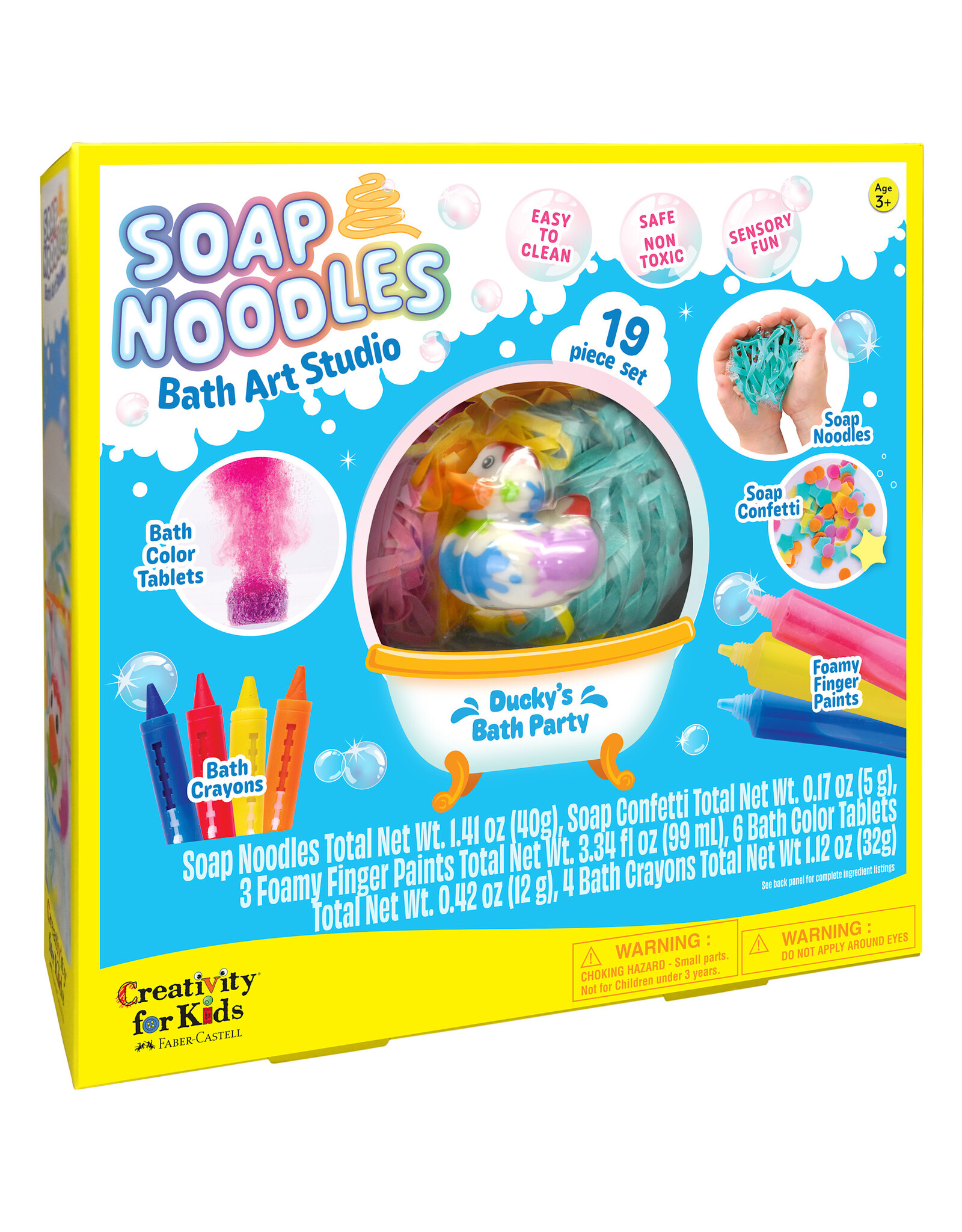 FABER-CASTELL Soap Noodles Bath Art Studio