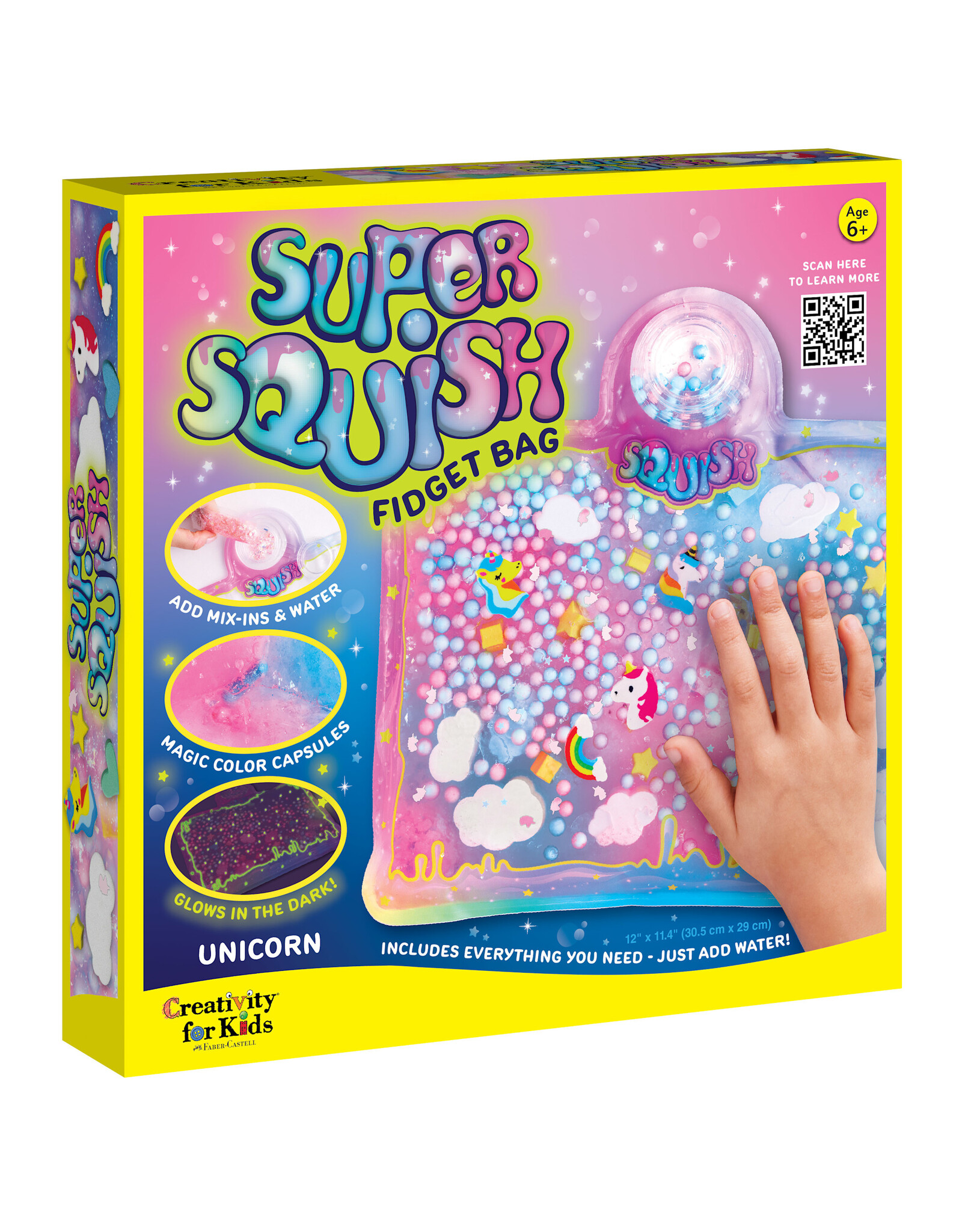 FABER-CASTELL Super Squish Fidget Bag Unicorn
