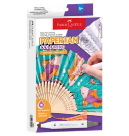 FABER-CASTELL Paper Fan Coloring - Koi Fish