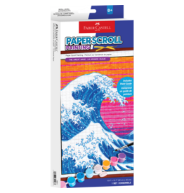 FABER-CASTELL Paper Scroll Coloring - The Great Wave
