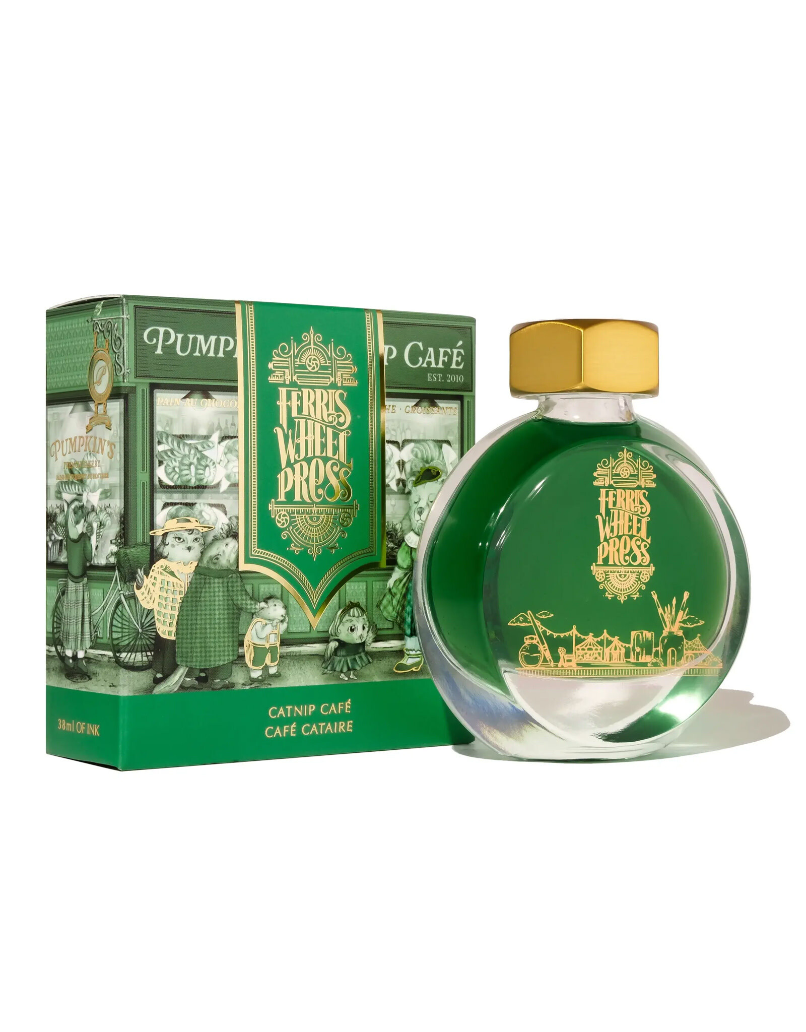 Ferris Wheel Press FWP Everyday Inks, Catnip Cafe 38ml