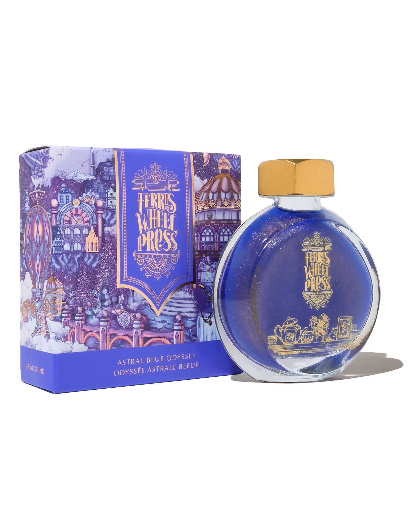 Ferris Wheel Press FWP Everyday Inks, Astral Blue Odyssey 38ml