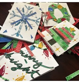 Gel Print Collage Cards Saturday November 22 2:00 - 4:00