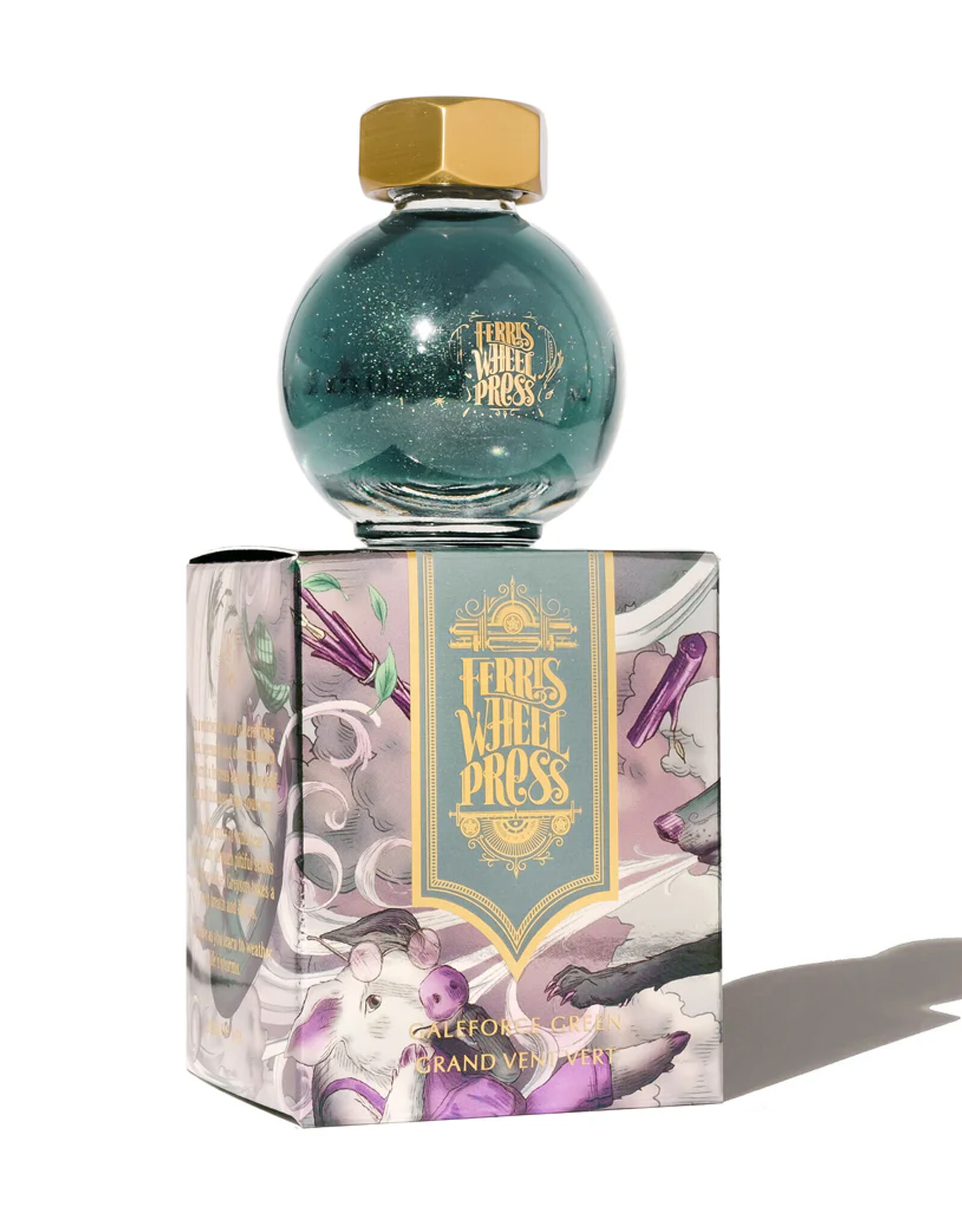 Ferris Wheel Press FerriTales | Once Upon a Time, Galeforce Green 20ml