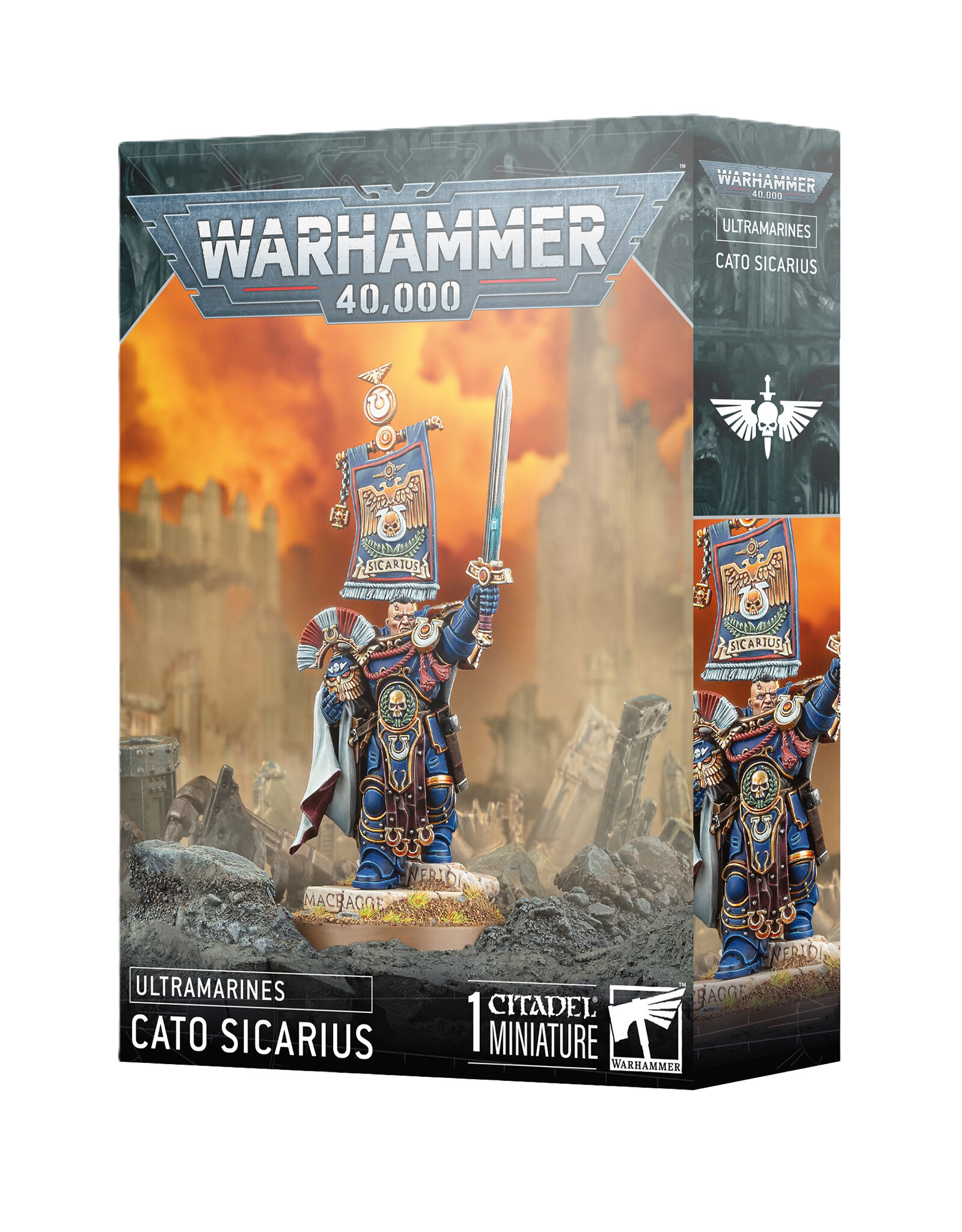 Games Workshop Ultramarines Cato Sicarius PRE ORDER ARRIVES 11.08.2025