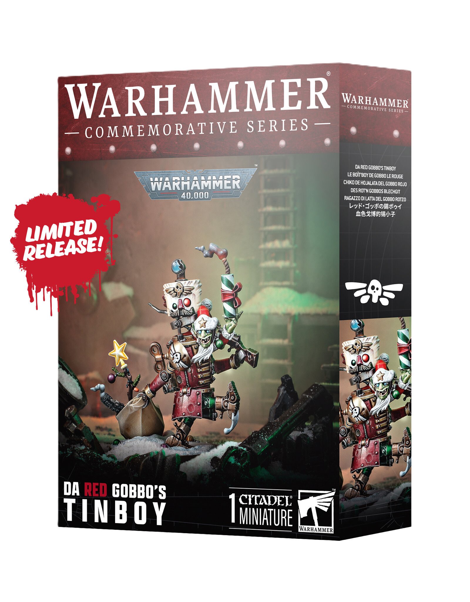 Games Workshop Da Red Gobbo's Tinboy PRE ORDER ARRIVES 11.08.2025