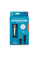 Kikkerland Kikkerland Plug & Play Microphone