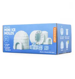 Kikkerland Kikkerland Igloo Mini Ice Molds