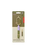 Kikkerland Kikkerland Inkerie On-The-Go Keychain Pen