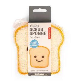 Kikkerland Kikkerland Toast Scrub Sponge