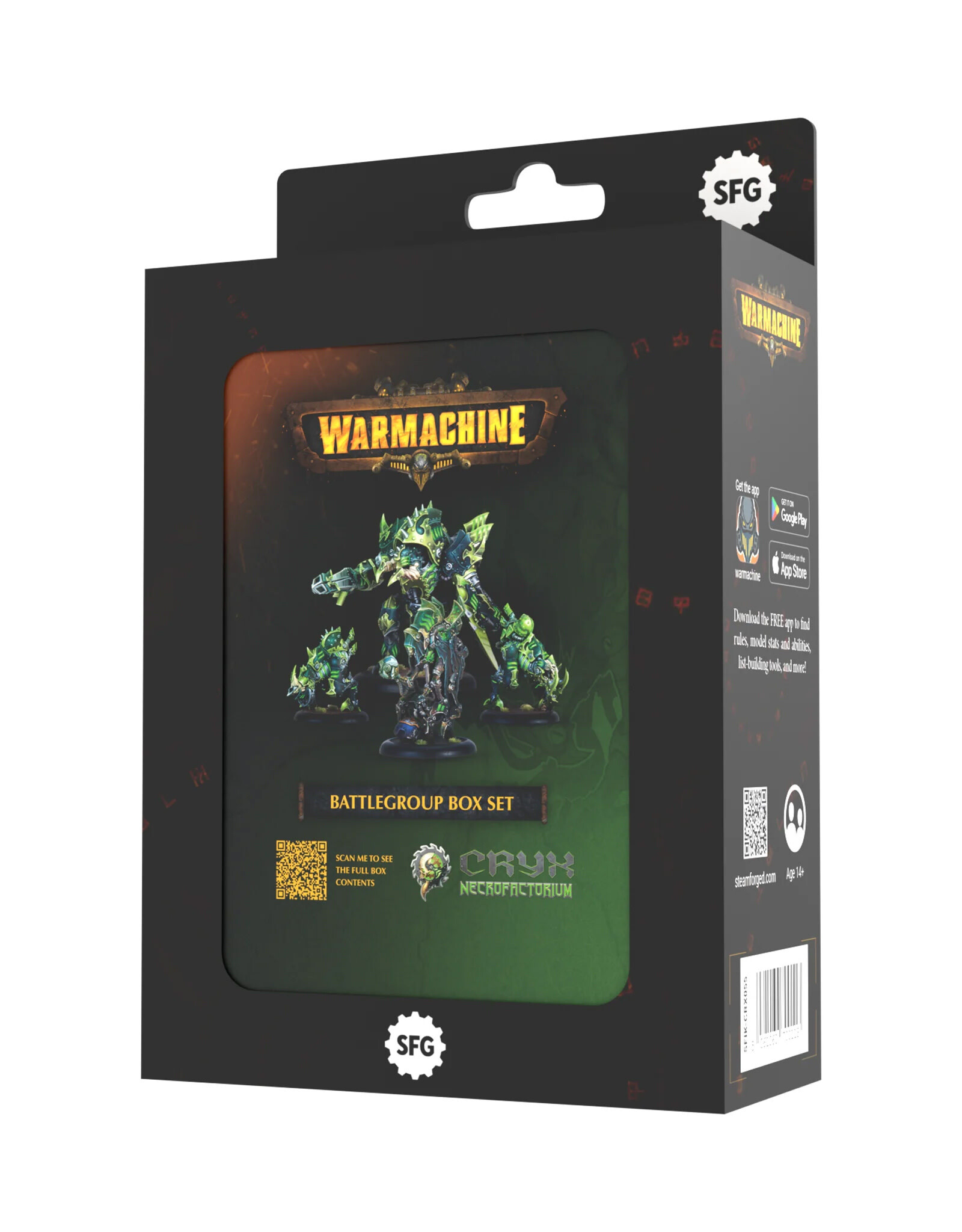 Warmachine Warmachine Cryx Necrofactorium Battlegroup Box
