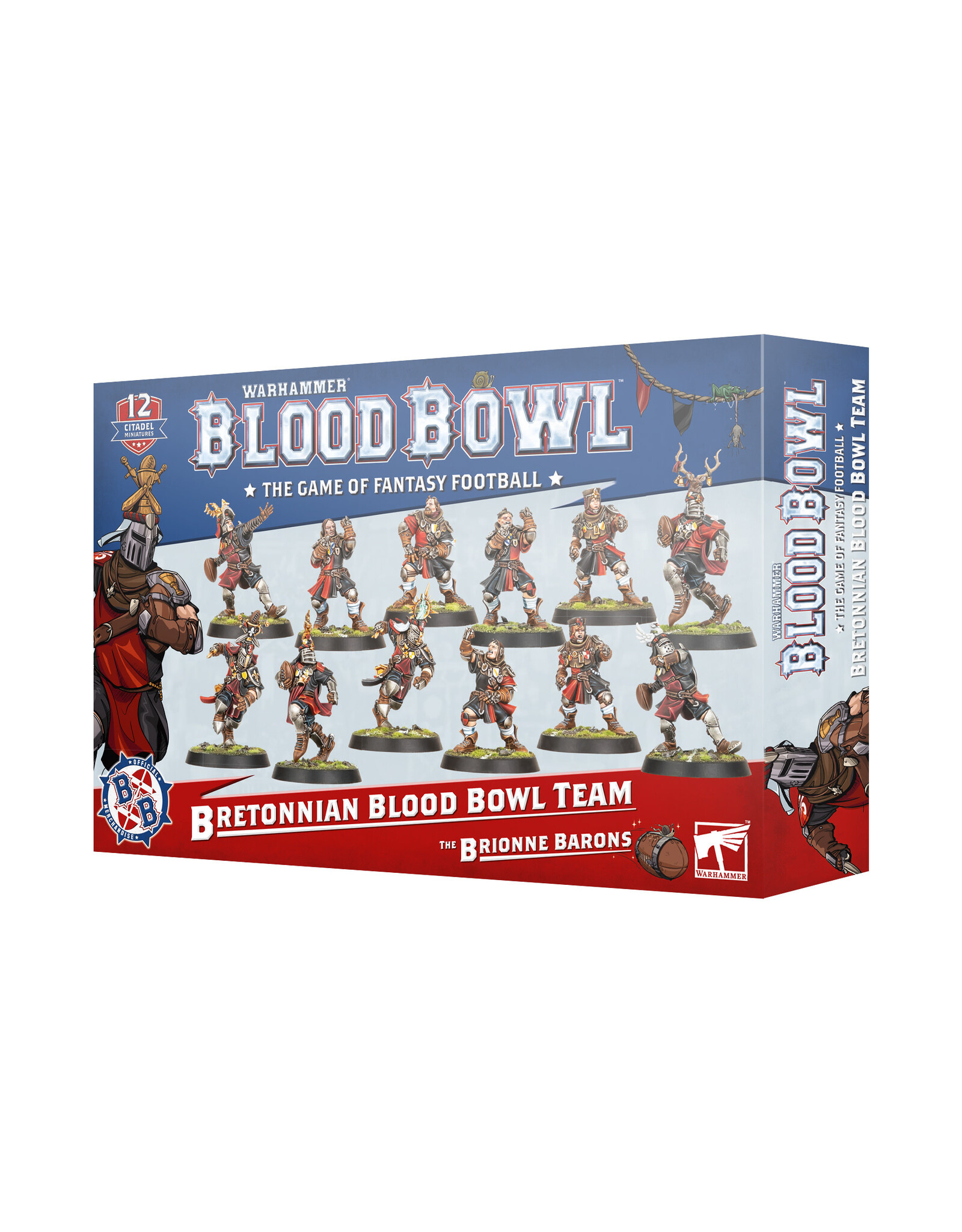 Games Workshop Blood Bowl Bretonnian Team PRE ORDER ARRIVES 11.15.2025