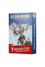 Games Workshop Blood Bowl Tomb Kings Team Card Pack PRE ORDER ARRIVES 11.15.2025