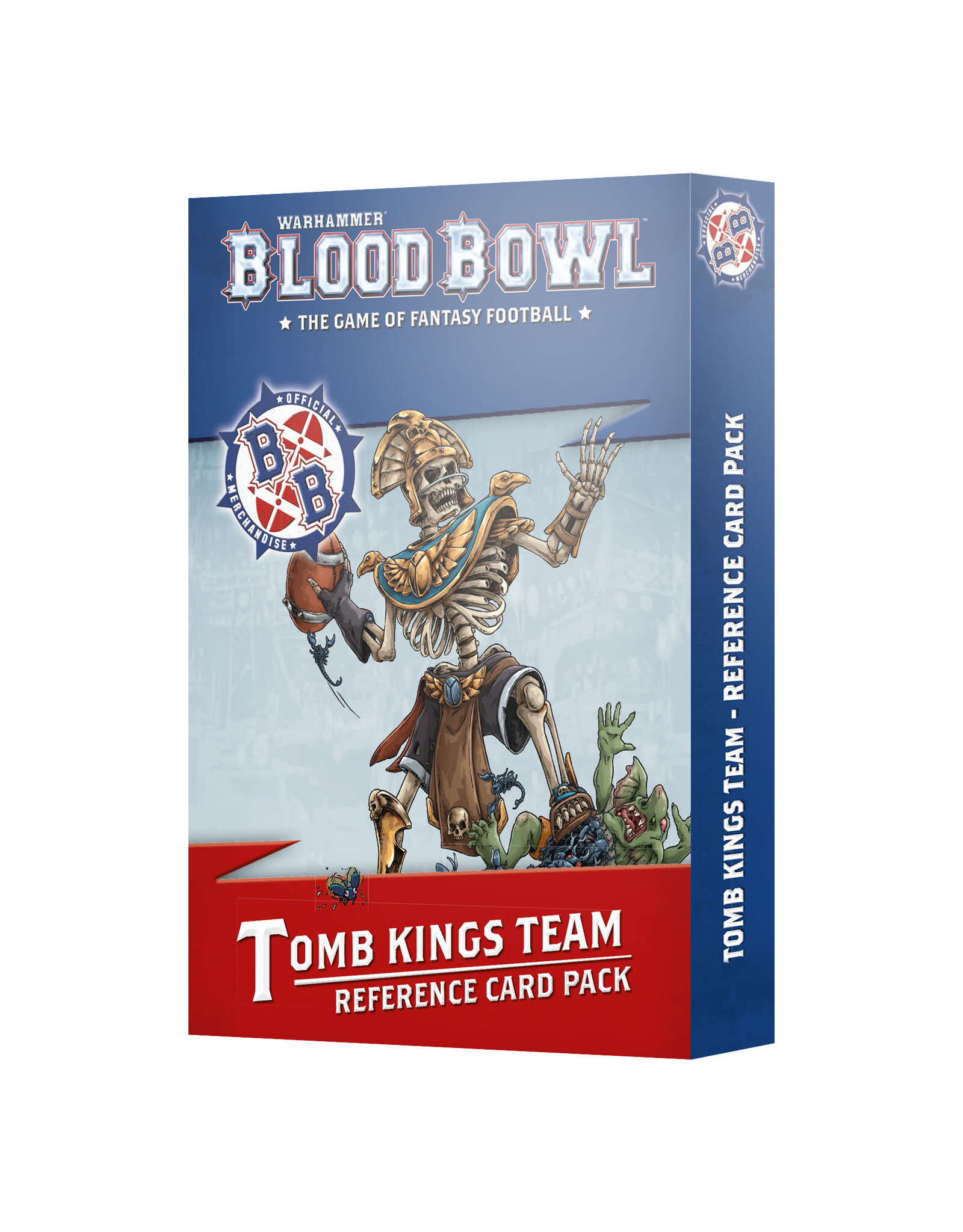 Games Workshop Blood Bowl Tomb Kings Team Card Pack PRE ORDER ARRIVES 11.15.2025