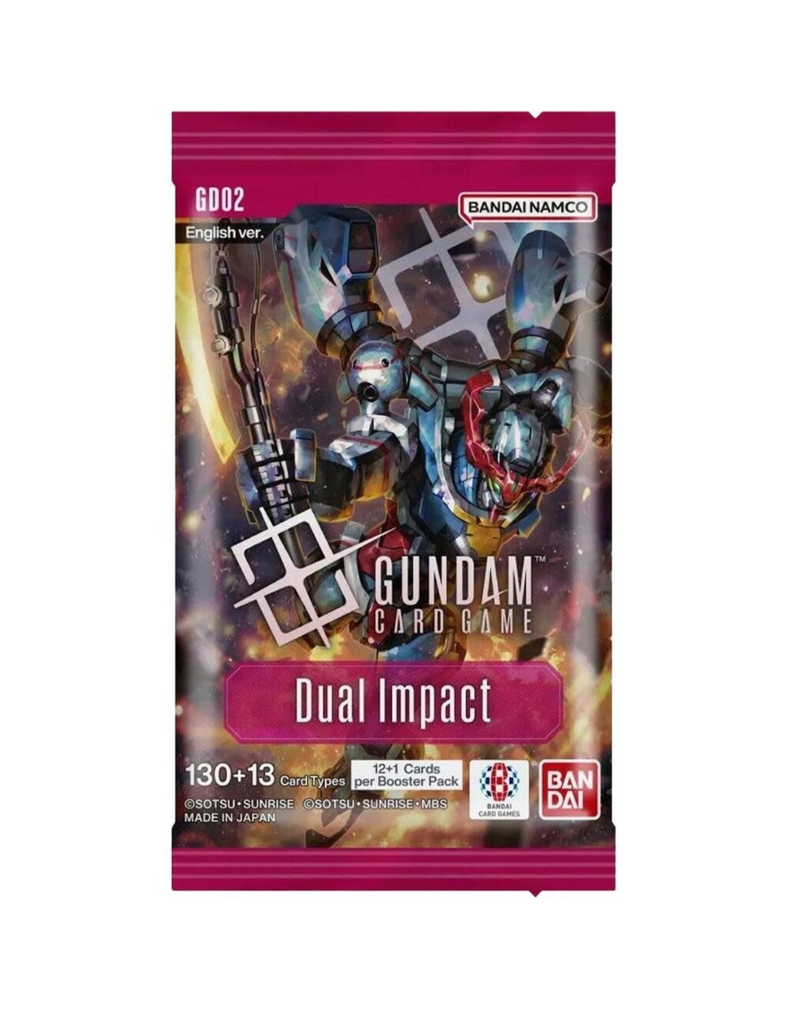 Bandi Gundam TCG Dual Impact Booster