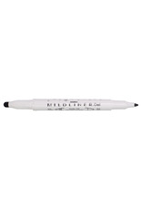 Zebra Mildliner Dual-Tip Dot Marker, Gray