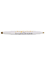 Zebra Mildliner Dual-Tip Dot Marker, Gold