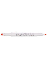 Zebra Mildliner Dual-Tip Dot Marker, Apricot