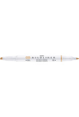 Zebra Mildliner Double Ended Highlighter, Beige