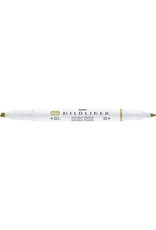 Zebra Mildliner Double Ended Highlighter, Olive