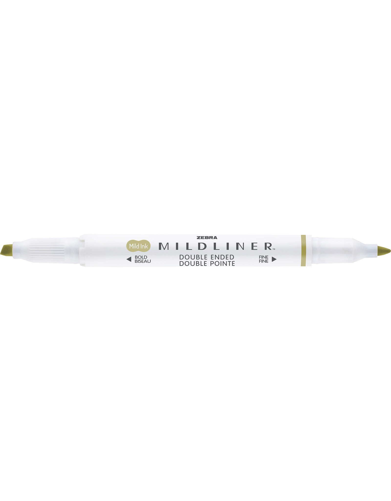 Zebra Mildliner Double Ended Highlighter, Olive