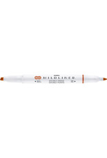 Zebra Mildliner Double Ended Highlighter, Copper